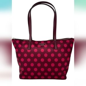 NWT Authentic Kate Spade Top Zip Tote